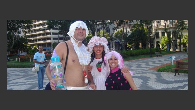 Disfraces había para todos los gustos.