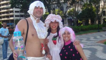 Disfraces había para todos los gustos.