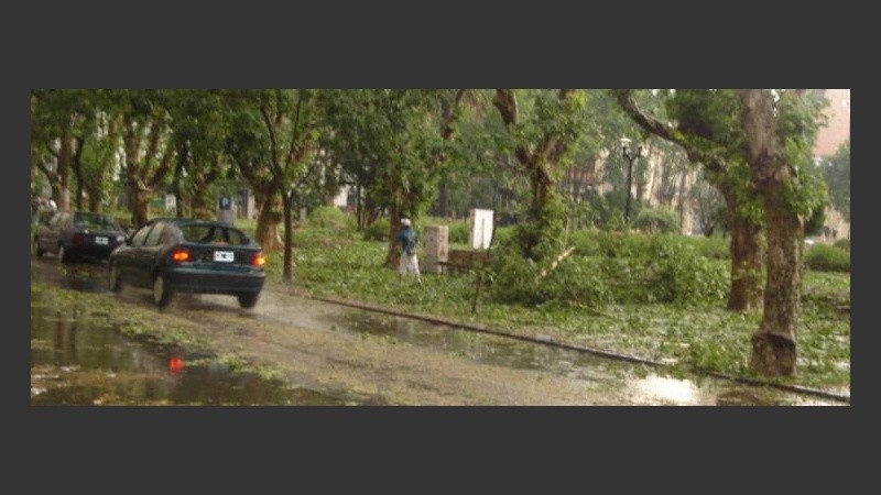 La alocada carrera en busca de un techo.