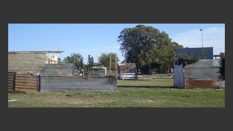 Un nuevo asentamiento frente al Centro de Distrito Oeste.