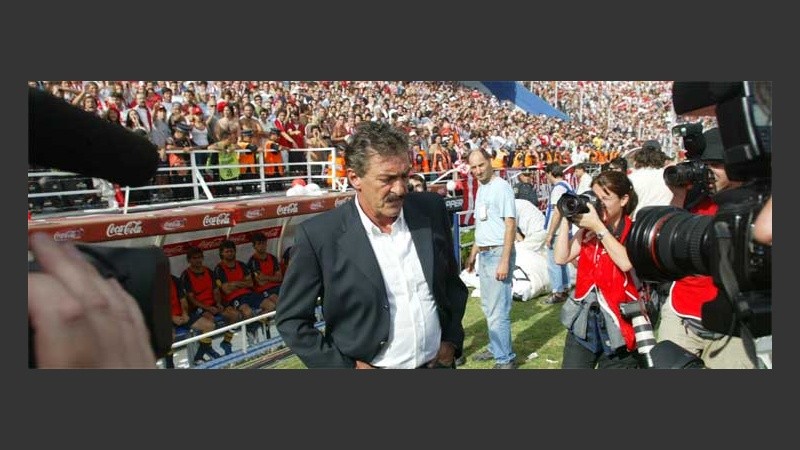 La desazón y el adiós. La Volpe fracasó y se va de Boca (FotoBaires).