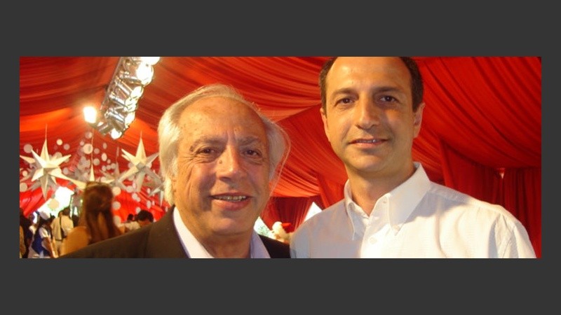 Los Grimolizzi, padre e hijo, dieron el presente.