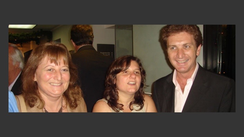 Mirtha Levin, Sonia Tessa y Horacio Ghirardi.