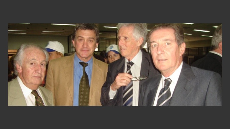 Carlos Favario, Boasso y los hermanos Beccani.