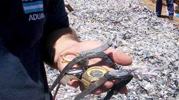 Los relojes eran falsificaciones de primeras marcas.