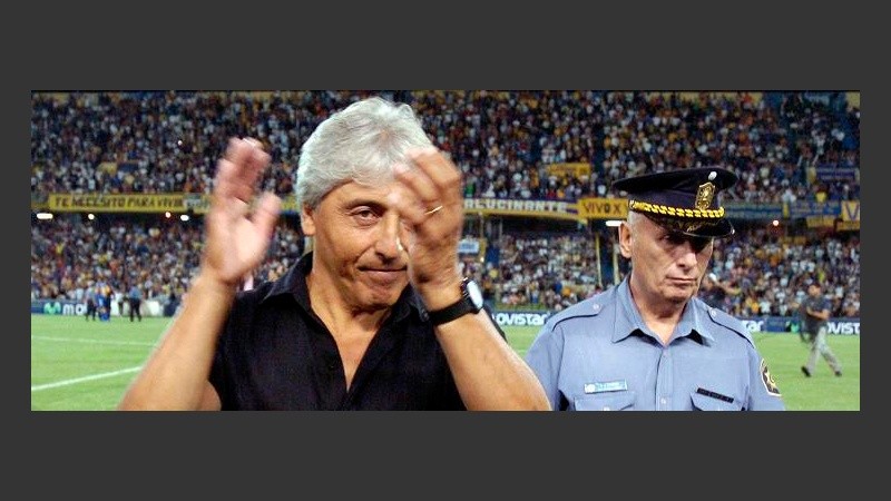 El Topo Riquelme se fue satisfecho con el funcionamiento del equipo (FotoBaires).