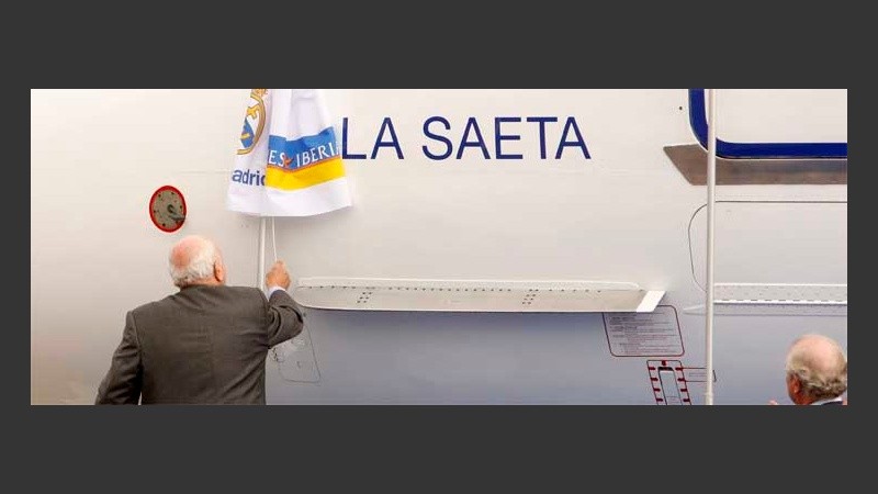 Don Alfredo encabezó la ceremonia de inauguración (EFE).