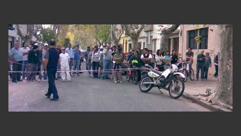 La construcción quedó reducida a escombros casi en su totalidad.