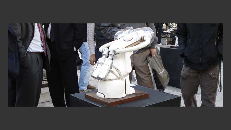 La intervención de Dante Taparelli.