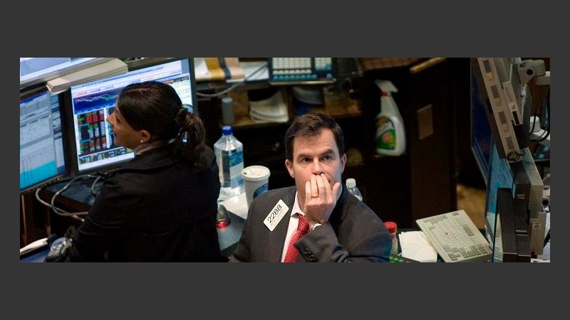 Otra jornada de nerviosismo en Wall Street.