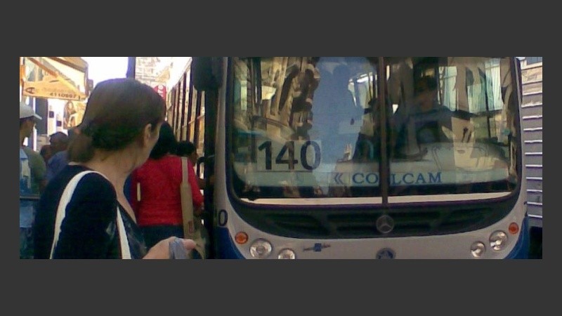 La línea 140, a cargo de La Mixta.