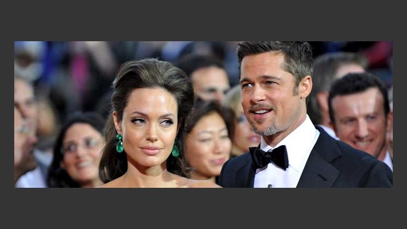 Brad Pitt y su esposa Angelina Jolie