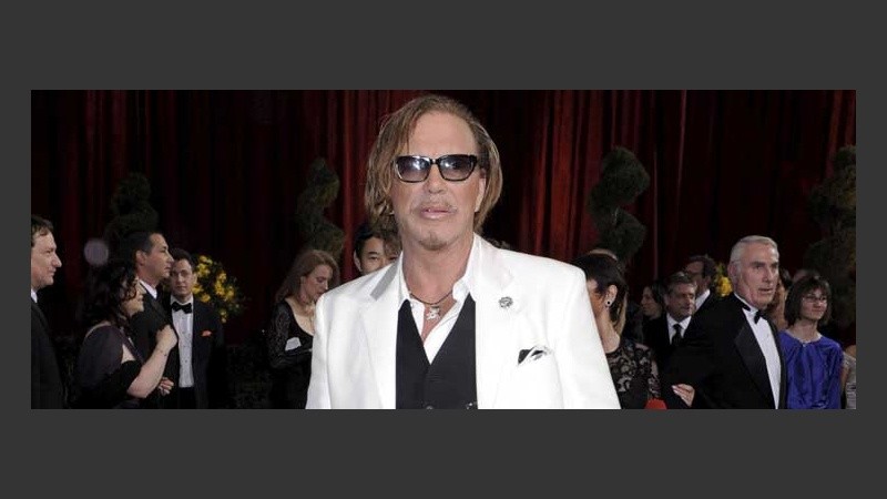 Mickey Rourke, protagonista de El luchador