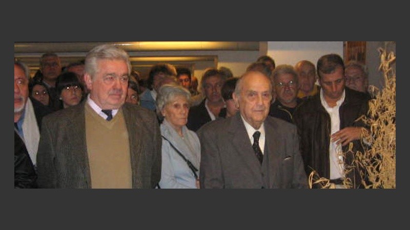 El escribano Vesco junto a Usandizaga.