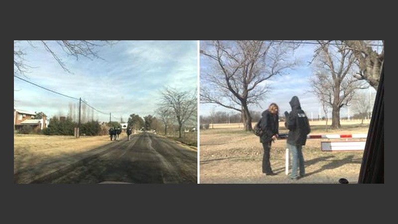 El martes los inspectores llegaron al barrio exclusivo de Logaritmo.