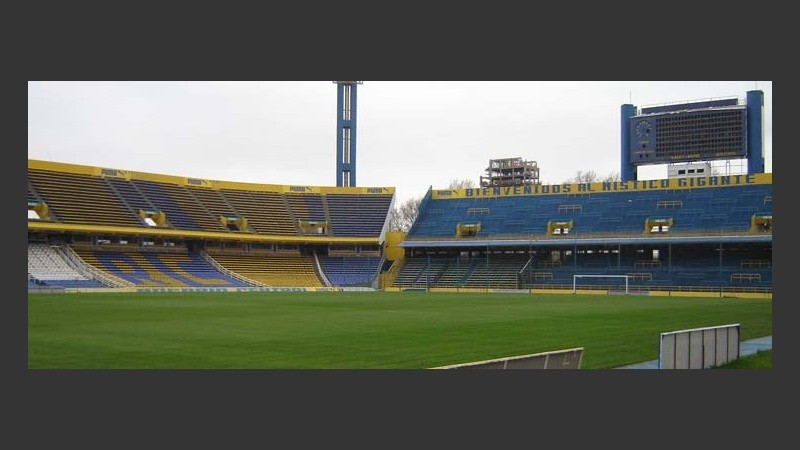 El estadio espera el regreso de la selección a Rosario.