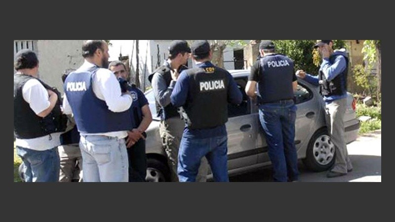 Los operativos policiales fueron encabezados por el juez Faggionato Márquez.