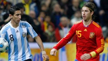 Argentina frente a España: uno de los últimos partidos del año para la selección.