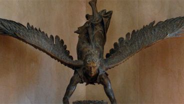 Una de las obras de arte que se podrán apreciar en la parroquia.