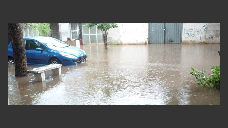 Geraldine envió la imagen de su cuadra al espacio de Periodismo Ciudadano.