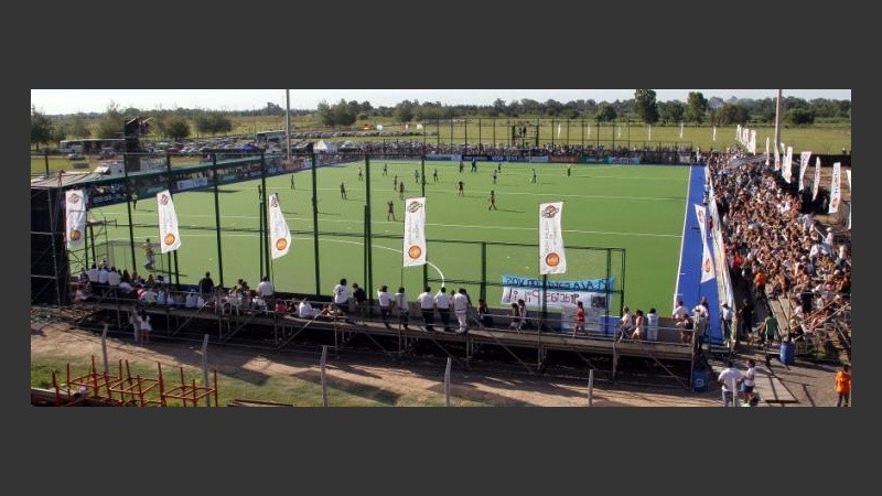 Una vista panorámica del estadio, que para el Mundial ampliará su capacidad.