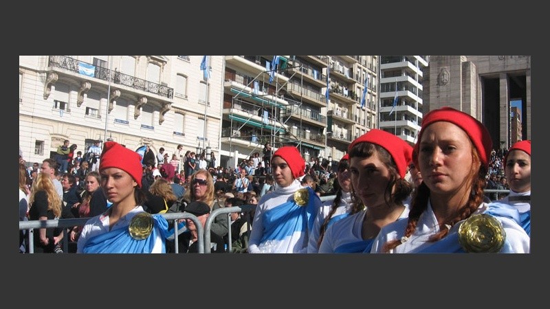 Un emotivo homenaje a los 200 años de la patria.