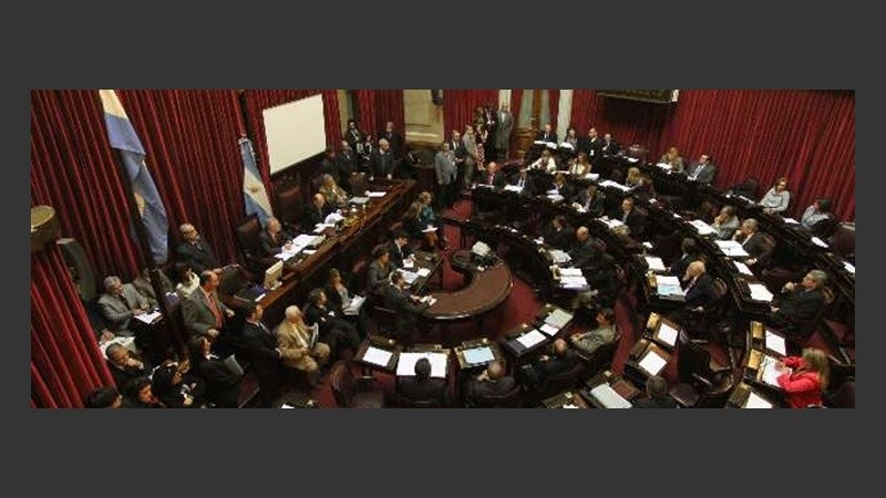 El Senado nacional en una encendida sesión por la modificación del Código Civil.