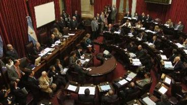 El Senado nacional en una encendida sesión por la modificación del Código Civil.