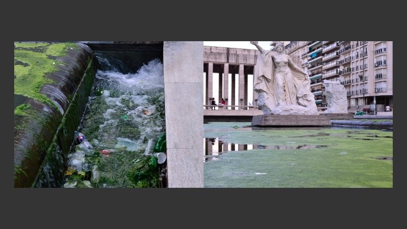 La basura se apoderó de algunos espacios.
