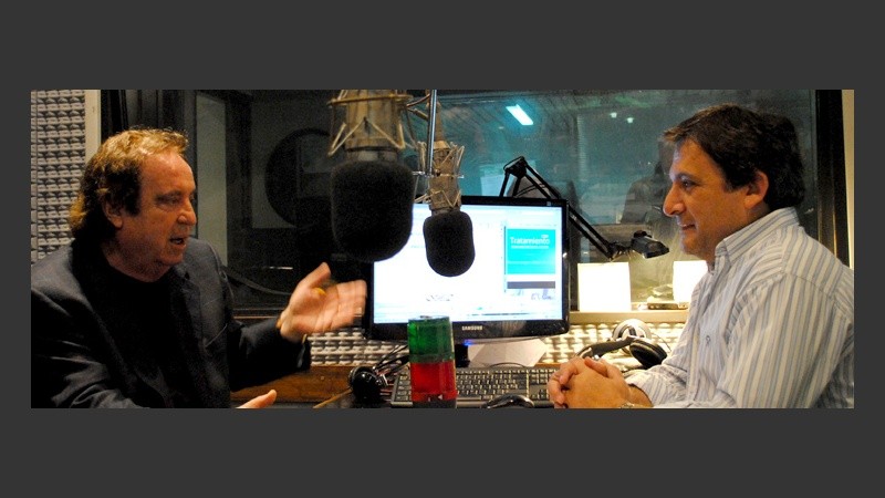 El músico estuvo en el estudio de Radio 2.