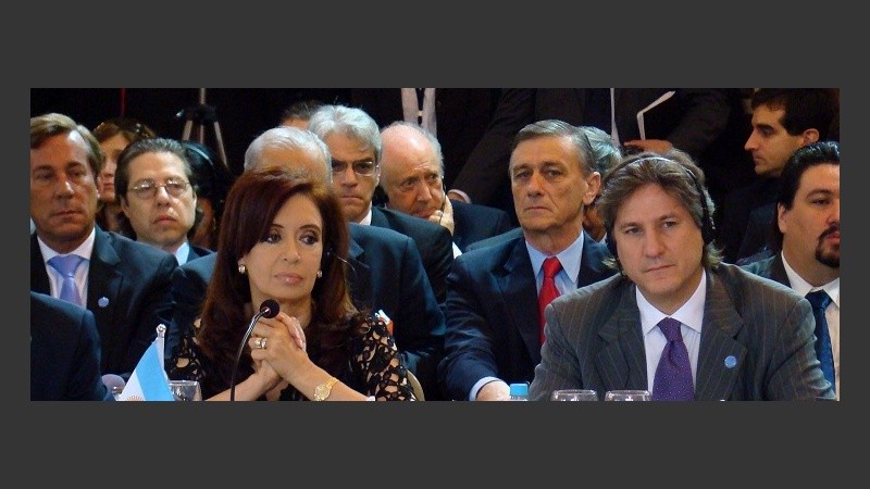 Cristina junto a Amado, el elegido como compañero.