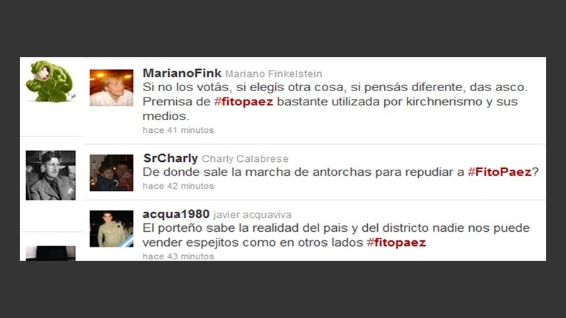 Fito, el tema del día en Twitter.