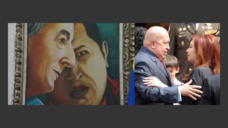 Chávez tuvo una estrecha relación con Néstor y Cristina.