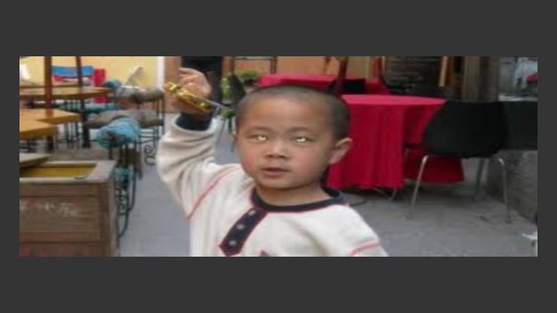 Nong Youhui, sus ojos pueden ver en la oscuridad.