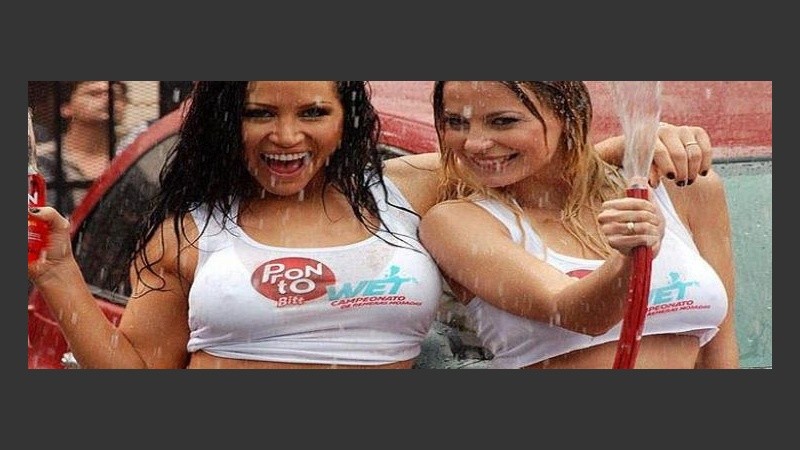 Adabel Guerrero participó de la movida.