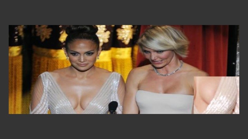 Jennifer López y su desliz.