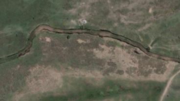 Imágenes satelitales de archivo, aportadas por la Asociación Rosarina de Pesca con Mosca.