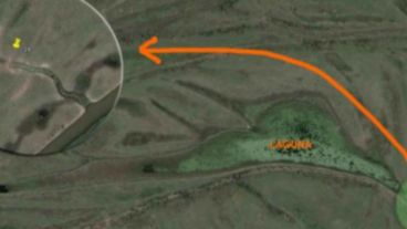 Como consecuencia del corte de un arroyo, se seca una laguna.