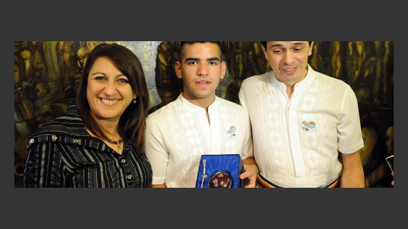 Mónica Fein fue al casamiento.