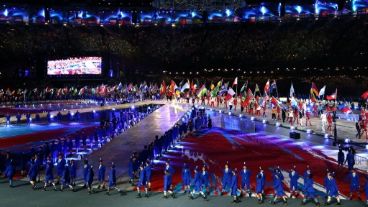 Música, color y los protagonistas del deporte olímpico.