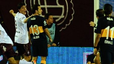 El festejo fue del local y los de Falcioni ahora están terceros.