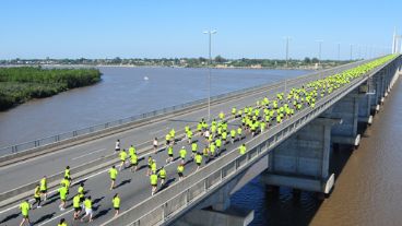 Un paisaje único para acompañar la maratón.
