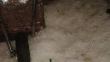 Feroz granizada, Granadero Baigorria.