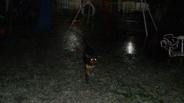 Feroz granizada, Granadero Baigorria.