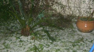 Feroz granizada, Granadero Baigorria.