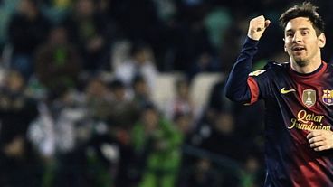 Lio festejó el récord en España.