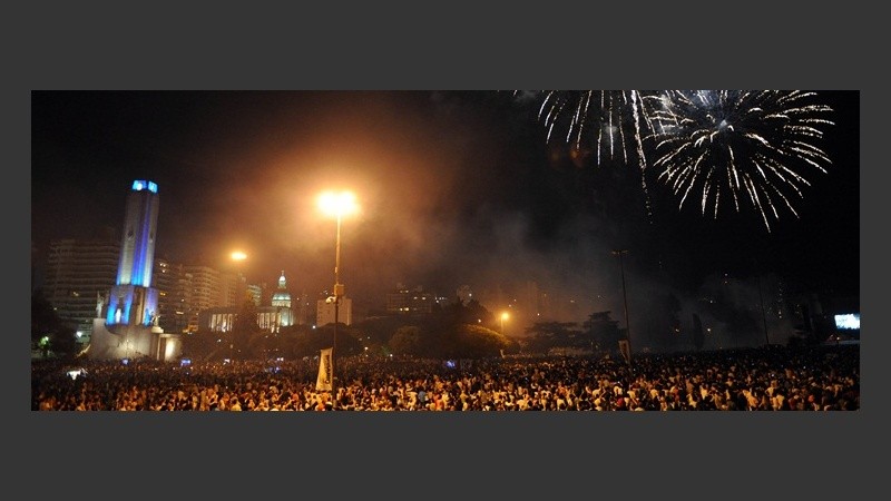 Los fuegos cerraron la edición 2013.