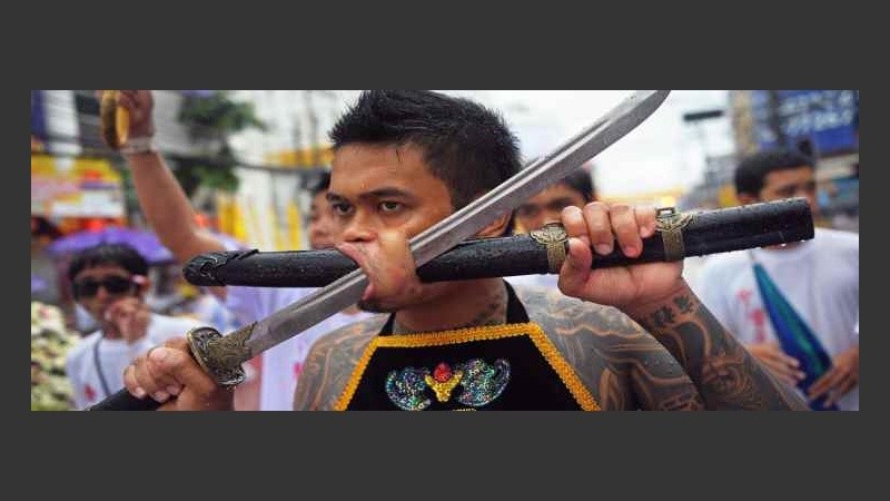 Concentración para sostener la pose.