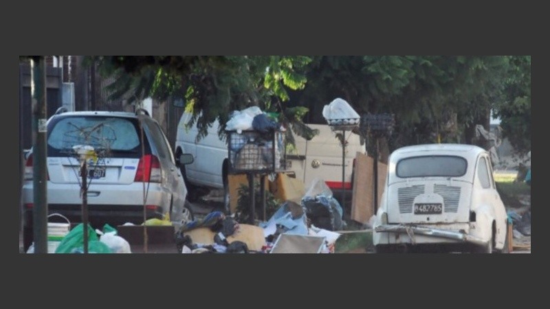 El agua comenzó a bajar tras el violento temporal.