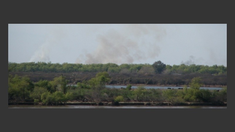 La avioneta cayó en la zona del Embudo.